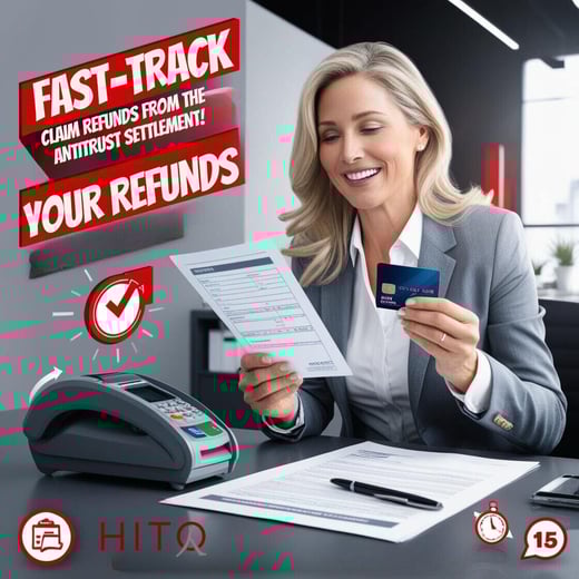 FAST-TRACK YOUR REFUNDS CLAIM REFUNDS FROM THE ANTITRUST SETTLEMENT!